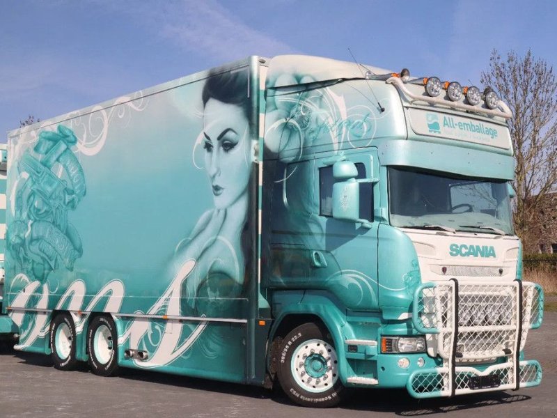 Sonstige Transporttechnik van het type Scania R560 V8 BERTHONS HOT ROD CUSTOM SPECIAL TRUCK, Gebrauchtmaschine in Marknesse