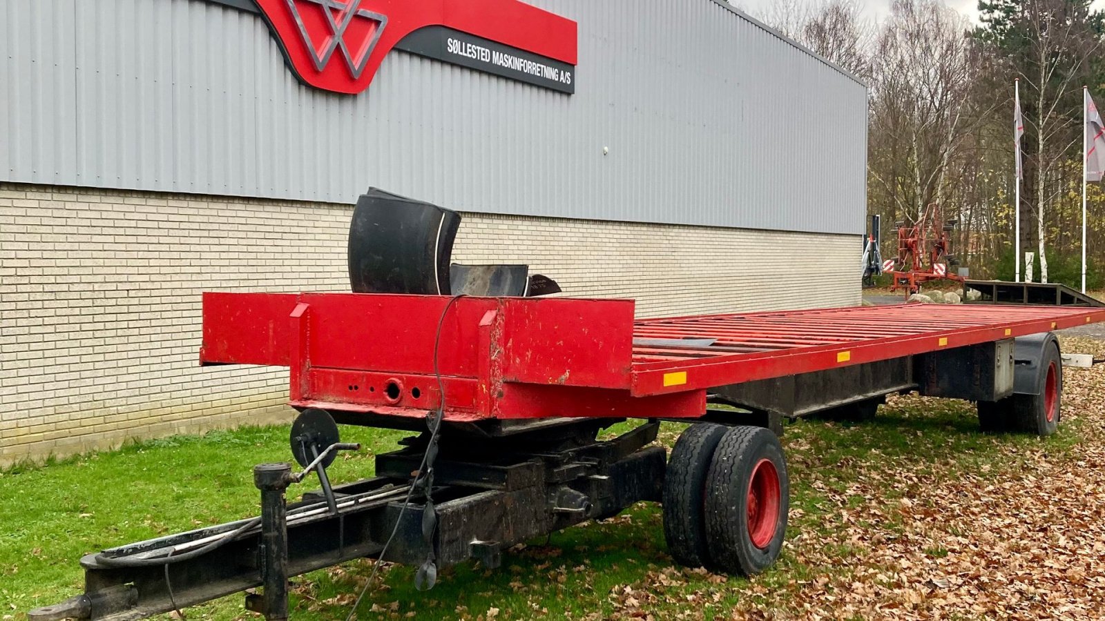 Sonstige Transporttechnik typu Sonstige Bigballevogn 4-hj. halmvogn til 20 baller, Gebrauchtmaschine v Søllested (Obrázek 1)