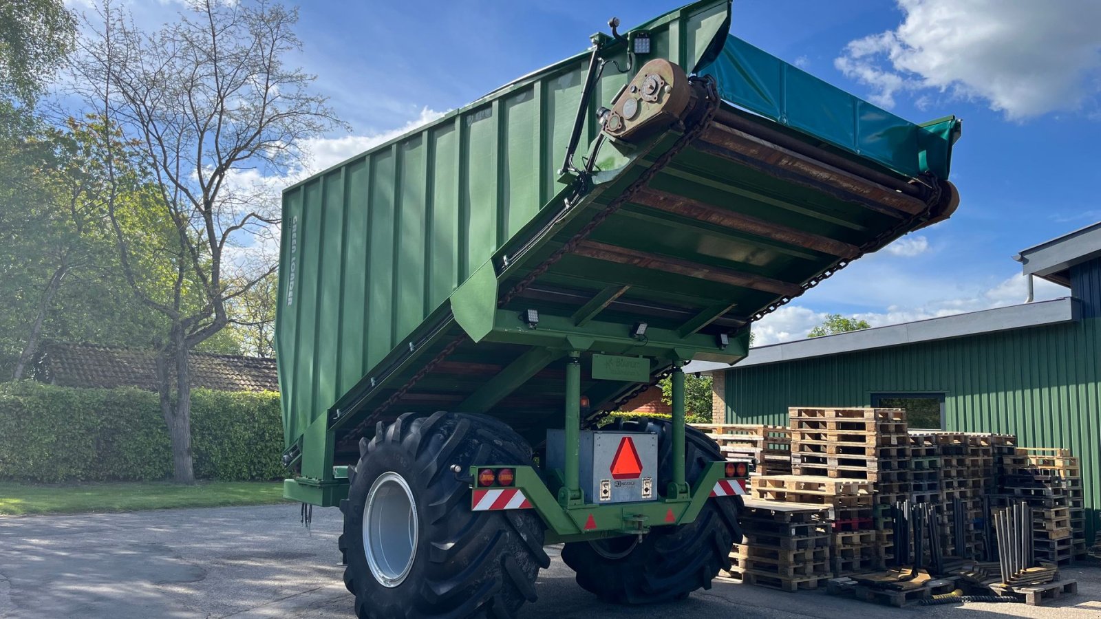 Sonstige Transporttechnik типа Sonstige Brugt Greenloader overlæsservogn, Gebrauchtmaschine в Løgumkloster (Фотография 16)