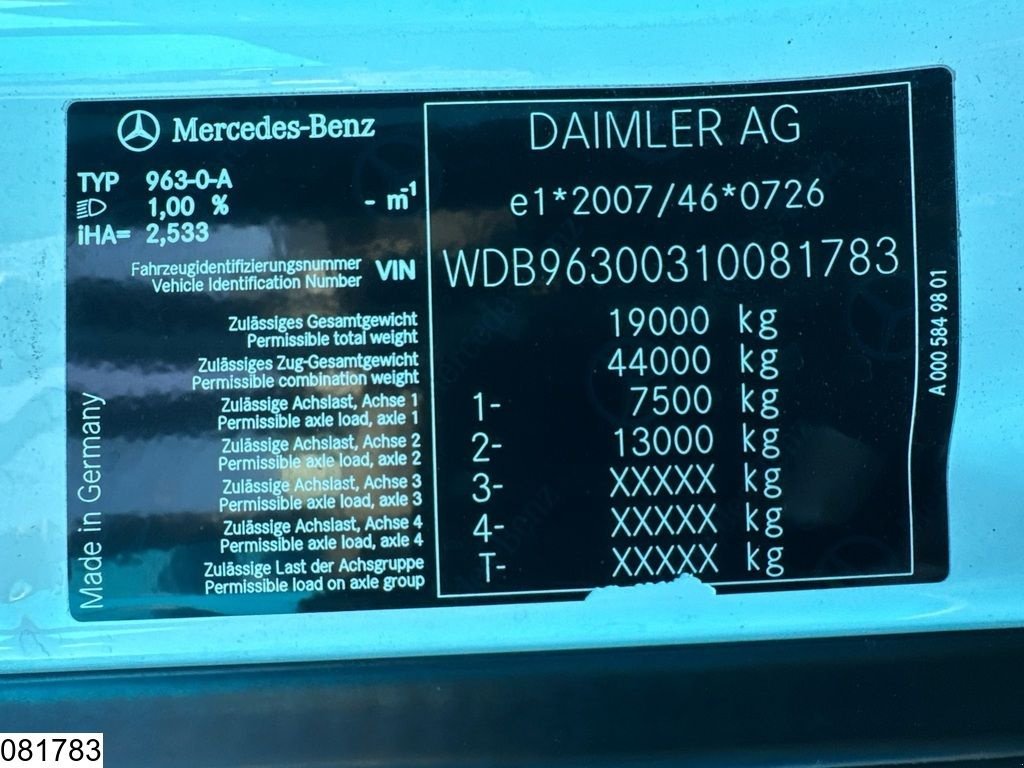 Sonstige Transporttechnik типа Sonstige Mercedes Benz Antos 1842 EURO 6, Dhollandia, Gebrauchtmaschine в Ede (Фотография 8)