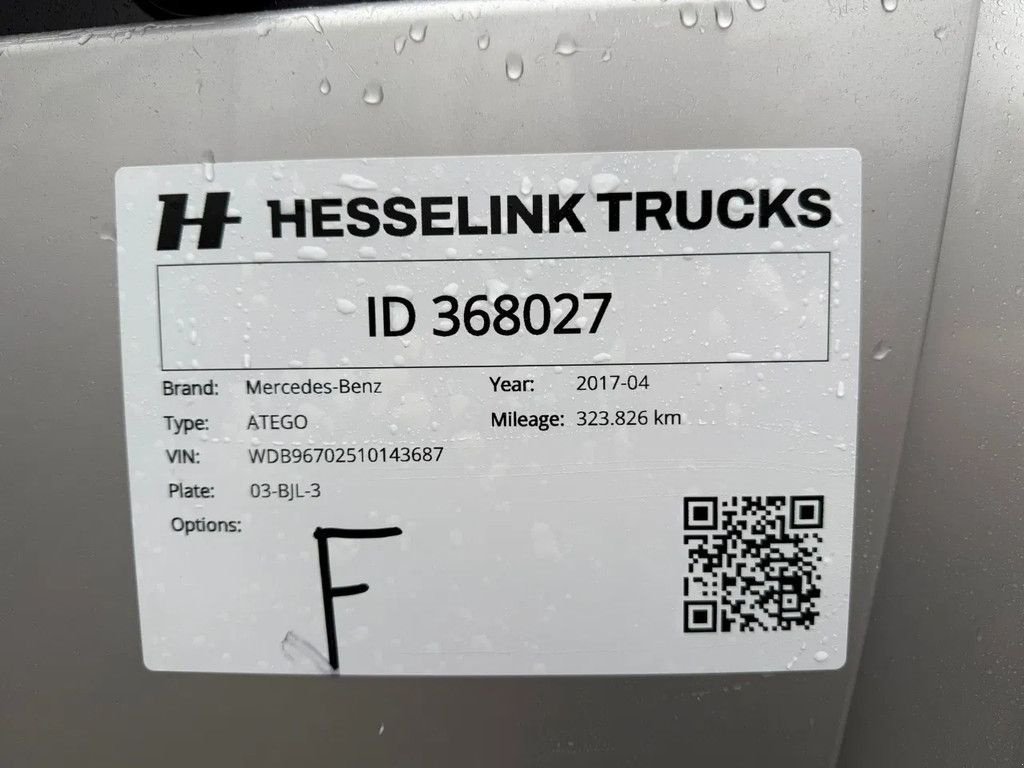 Sonstige Transporttechnik des Typs Sonstige Mercedes Benz Atego 1218 7.3M Koffer 1500KG LBW 323.826KM! NL Truck APK/TUV 26, Gebrauchtmaschine in Saasveld (Bild 10)