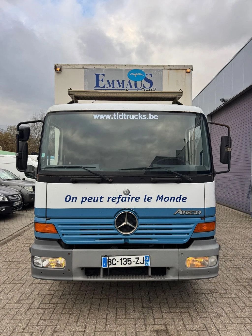 Sonstige Transporttechnik typu Sonstige Mercedes Benz Atego 1317 **FULL STEEL-A LAMES-FRENCH TRUCK**, Gebrauchtmaschine v Kessel (Obrázok 2)