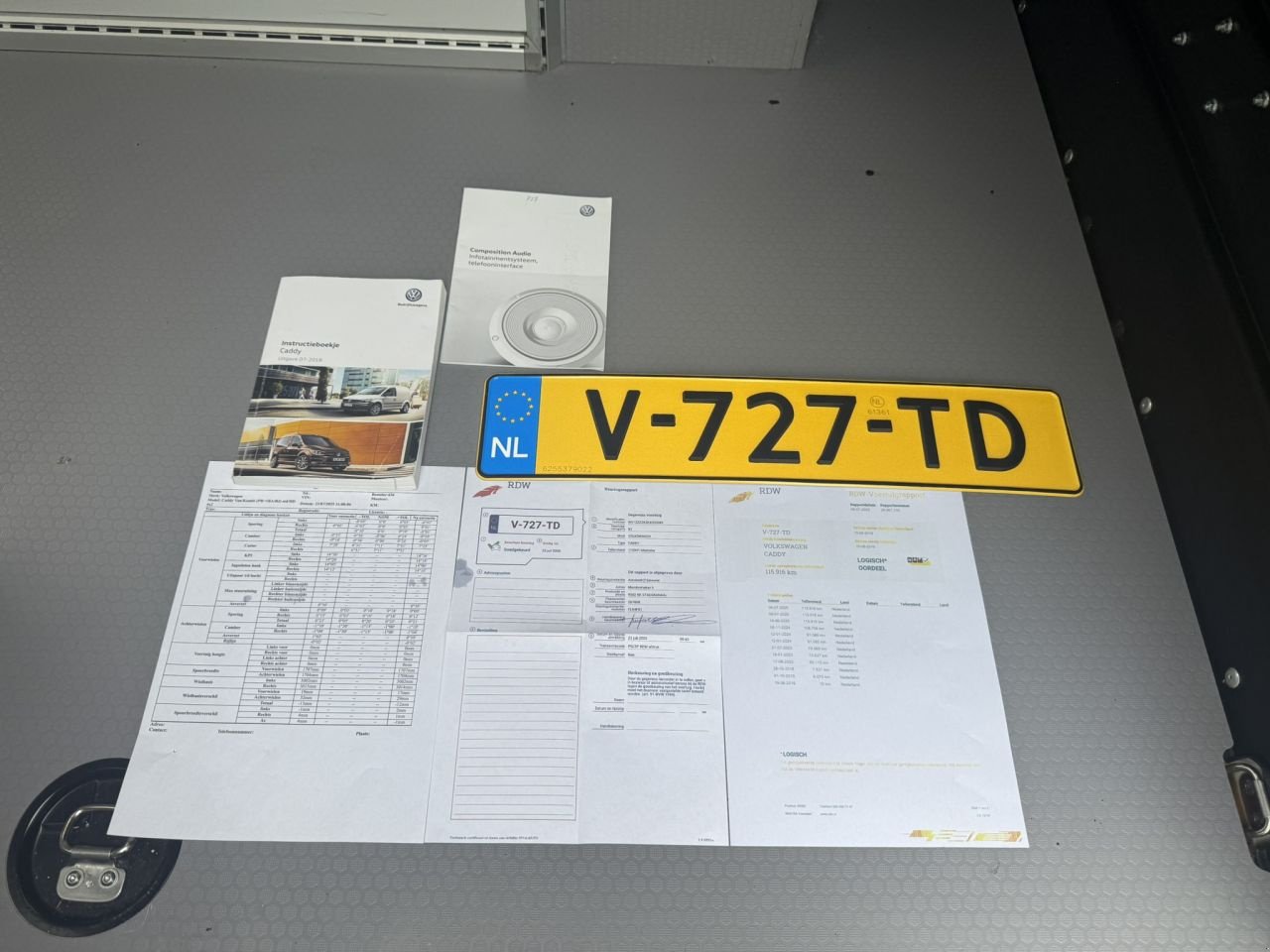 Sonstige Transporttechnik of the type Sonstige Volkswagen Caddy maxi met Sortimo inrichting, Gebrauchtmaschine in Nieuw-buinen (Picture 11)