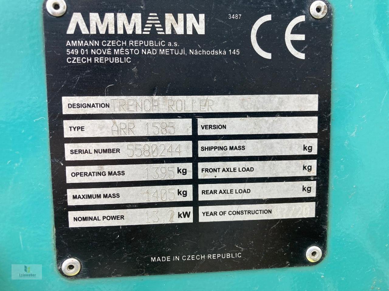 Sonstige Walzen of the type Ammann ARR 1585, Neumaschine in Neuhof - Dorfborn (Picture 4)
