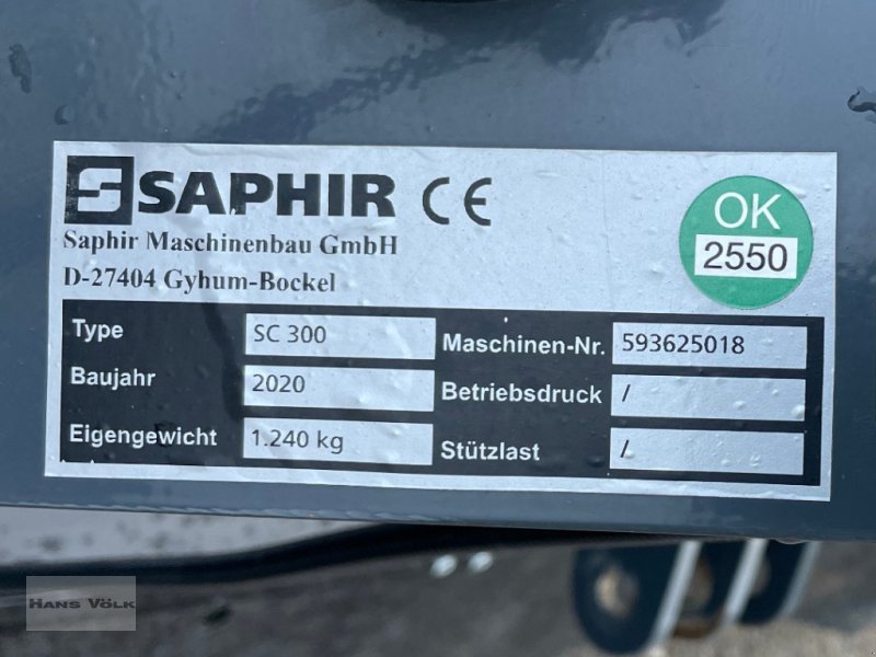 Sonstige Walzen des Typs Saphir SinusCut 300, Gebrauchtmaschine in Eggenfelden (Bild 3)