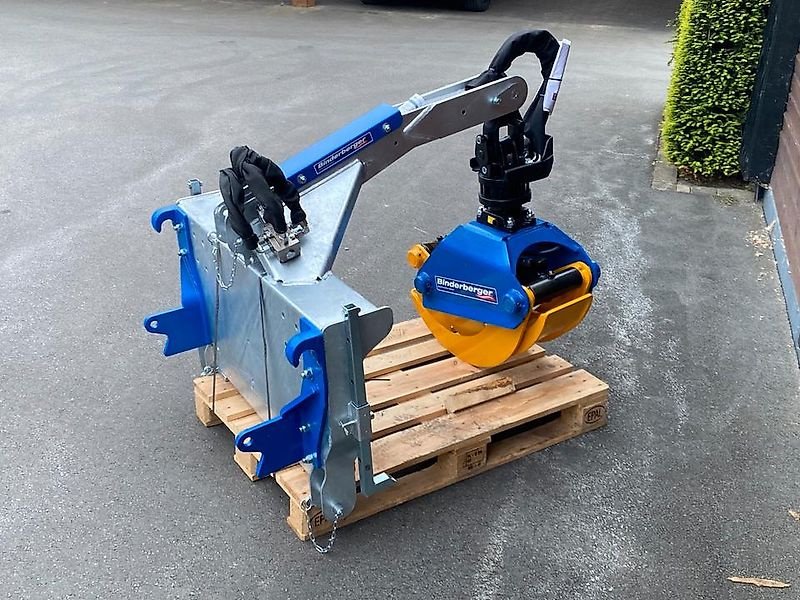 Sonstiger Baggerzubehör des Typs Binderberger Rückezange Forstzange Frontladerzange Holzgreifer, Gebrauchtmaschine in Schmallenberg (Bild 4)