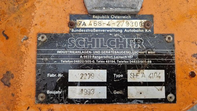 Sonstiger Baggerzubehör типа Schilcher SHEA 4104 Schneepflug, Gebrauchtmaschine в Brunn an der Wild (Фотография 3)