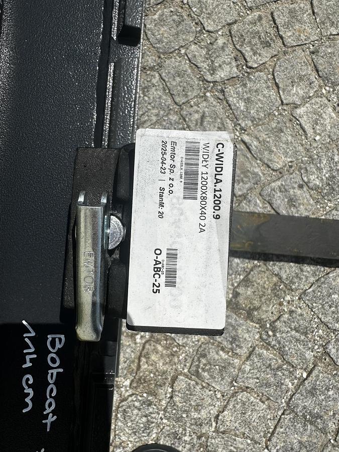 Sonstiges Baggerzubehör des Typs Big Dutchman Palettengabel mit Bobcat 114cm Aufnahme, Neumaschine in Göpfritz an der Wild (Bild 4)