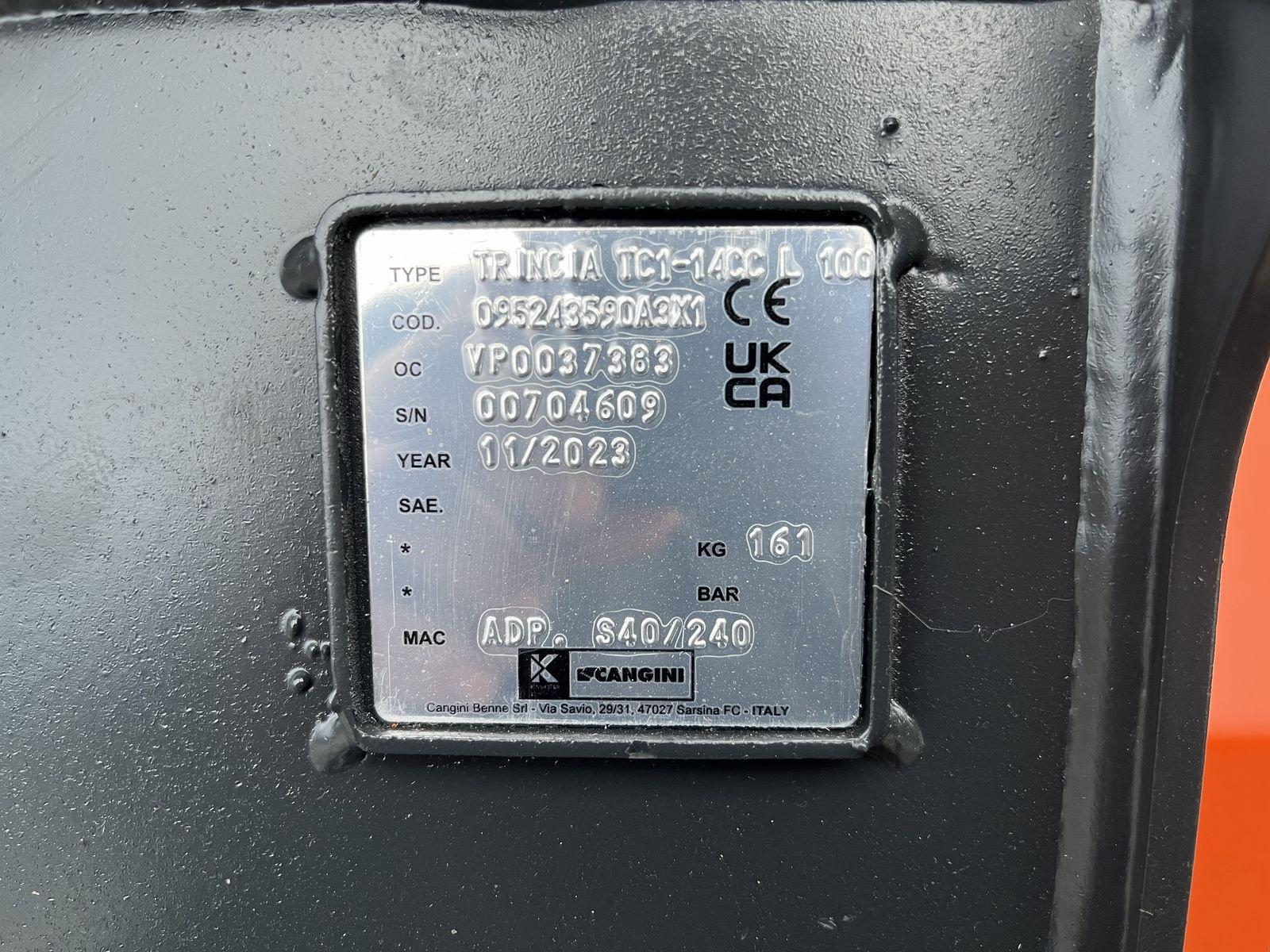 Sonstiges Baggerzubehör typu Cangini Mulcher TC1-100, Gebrauchtmaschine v Bad Leonfelden (Obrázek 8)