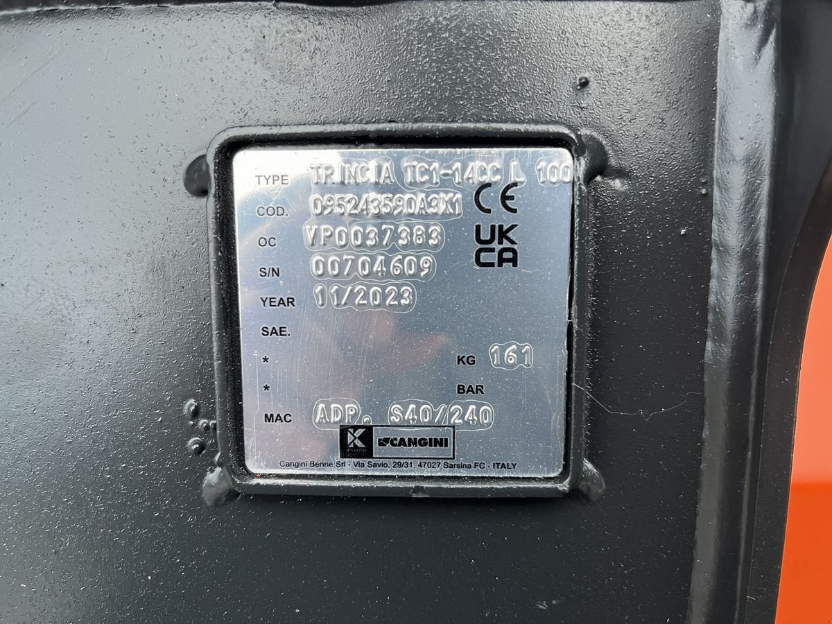 Sonstiges Baggerzubehör des Typs Cangini TC1-100 Mulcher, Neumaschine in Bad Leonfelden (Bild 8)