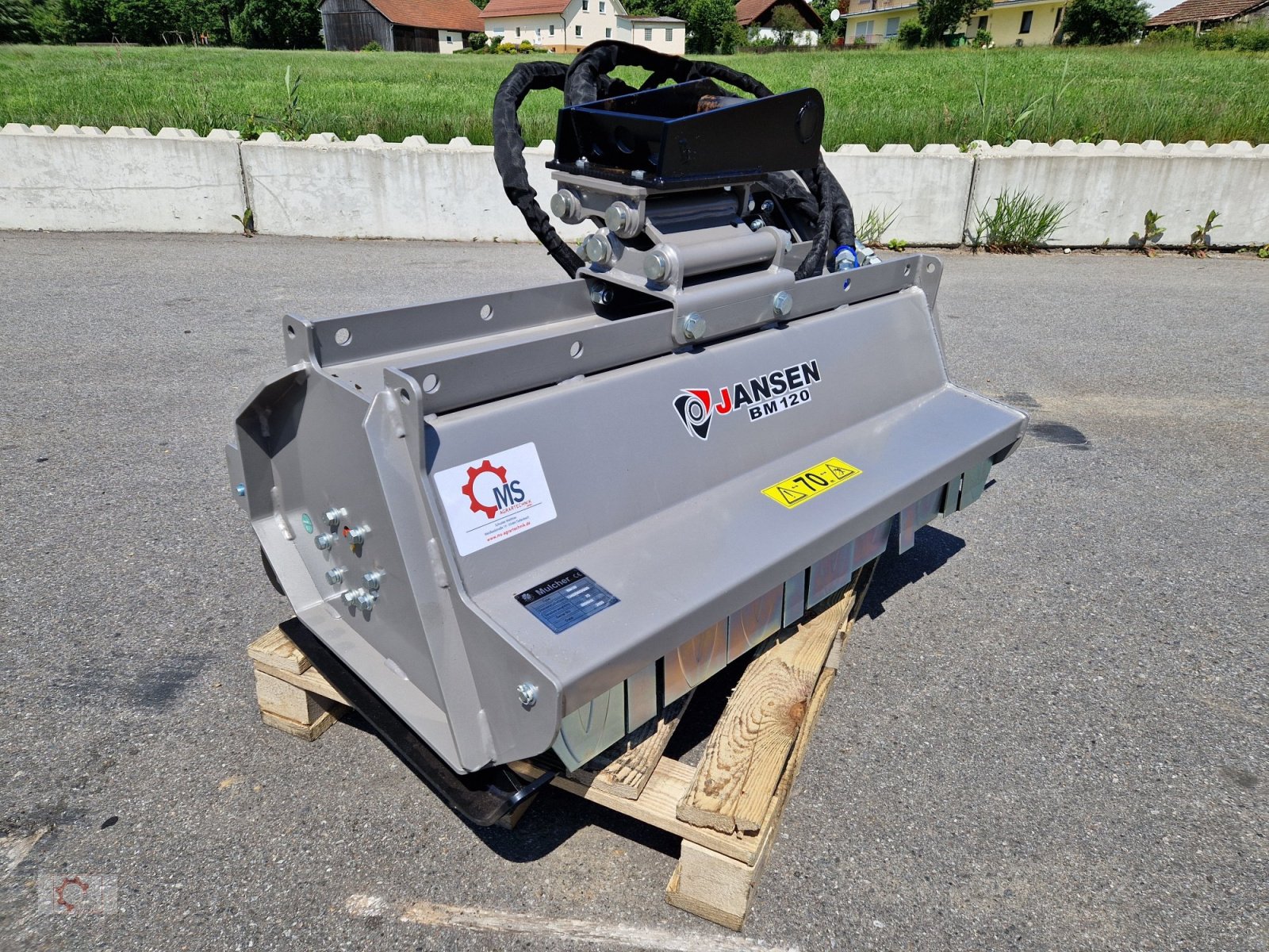 Sonstiges Baggerzubehör del tipo Jansen BM 120 Mulcher Schlegelmulcher MS03, Neumaschine In Tiefenbach (Immagine 1)