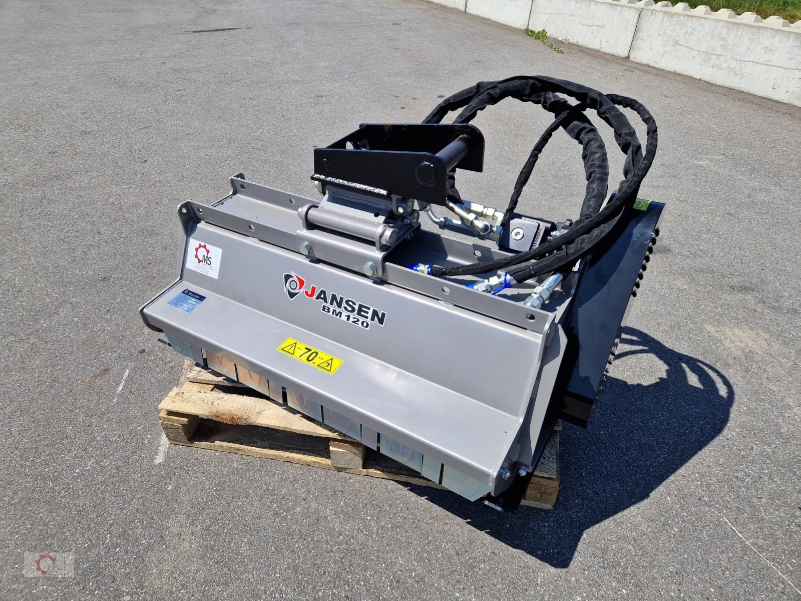 Sonstiges Baggerzubehör del tipo Jansen BM 120 Mulcher Schlegelmulcher MS03, Neumaschine In Tiefenbach (Immagine 4)