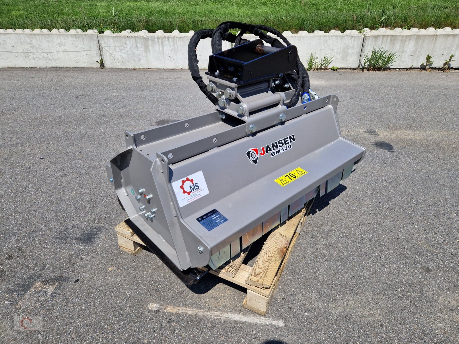 Sonstiges Baggerzubehör del tipo Jansen BM 120 Mulcher Schlegelmulcher MS03, Neumaschine In Tiefenbach (Immagine 9)