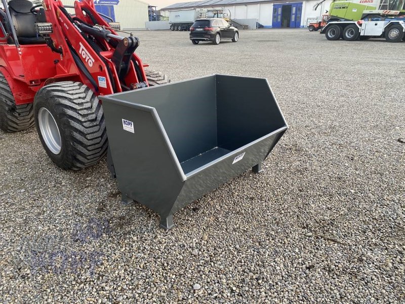 Sonstiges Baggerzubehör des Typs Kopf Mistcontainer / Erdcontainer mit Abstellfüßen, Neumaschine in Schutterzell (Bild 1)