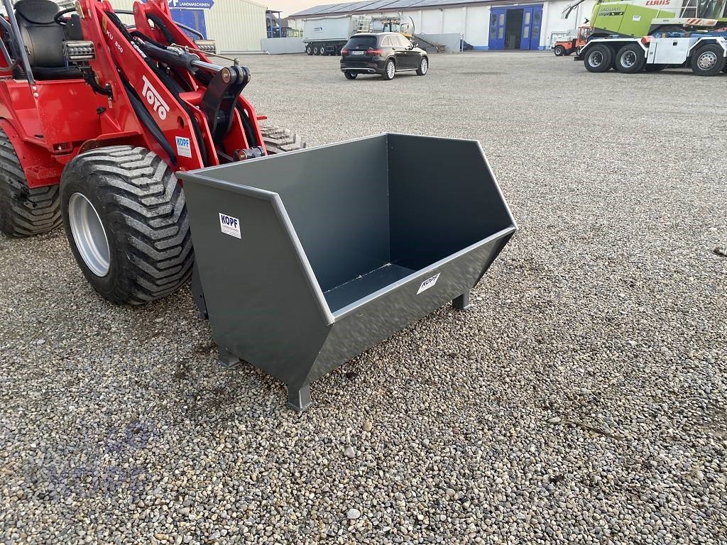 Sonstiges Baggerzubehör des Typs Kopf Mistcontainer / Erdcontainer mit Abstellfüßen, Neumaschine in Schutterzell (Bild 1)