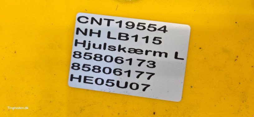 Sonstiges Baggerzubehör typu New Holland LB115, Gebrauchtmaschine v Hemmet (Obrázek 12)