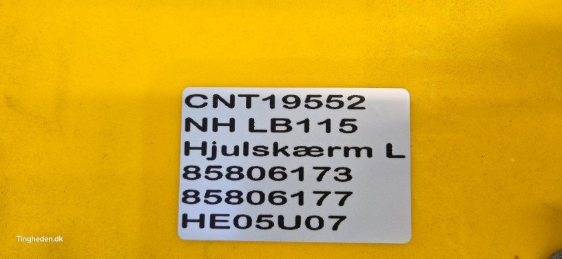 Sonstiges Baggerzubehör typu New Holland LB115, Gebrauchtmaschine v Hemmet (Obrázek 11)