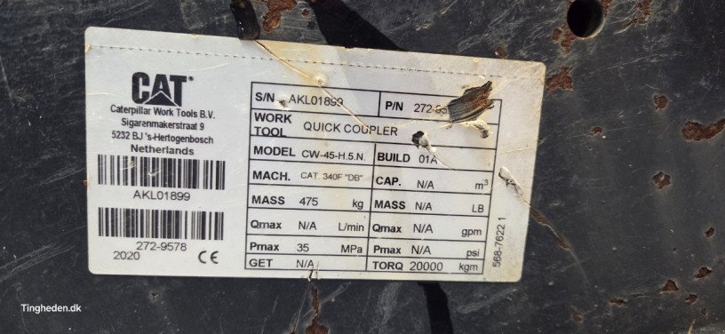 Sonstiges Baggerzubehör des Typs Sonstige 340F, Gebrauchtmaschine in Hemmet (Bild 16)