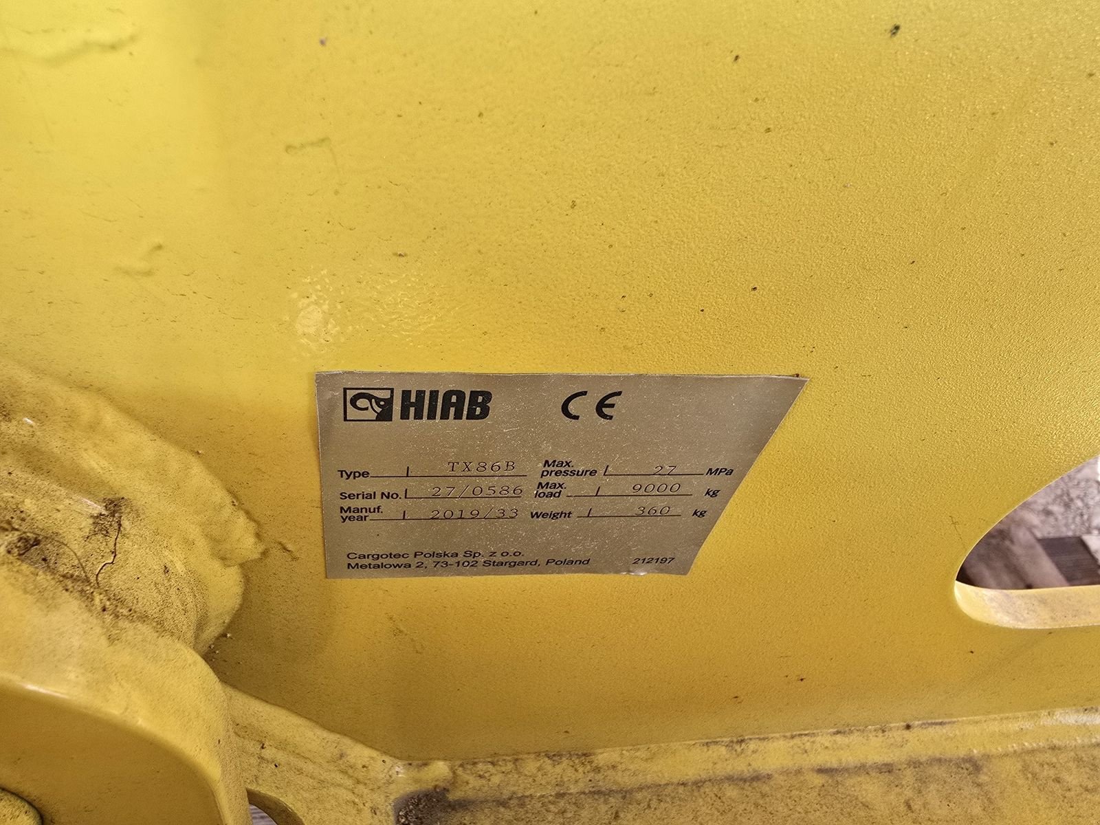 Sonstiges Baggerzubehör typu Sonstige HIAB, Gebrauchtmaschine v Gabersdorf (Obrázek 2)