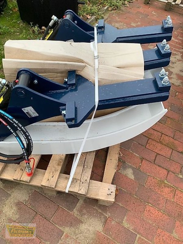 Sonstiges Baggerzubehör des Typs Sonstige Obergreifer, Holzzange für Palettengaben hydraulisch, Gebrauchtmaschine in Neuenkirchen-Vinte (Bild 2)