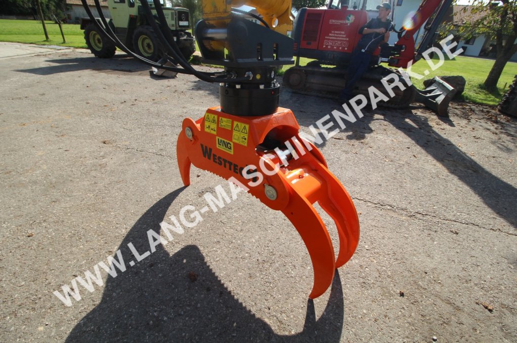 Sonstiges Baggerzubehör des Typs westtech G 1270 Holzzange Sortiergreifer, Neumaschine in Petting (Bild 4)