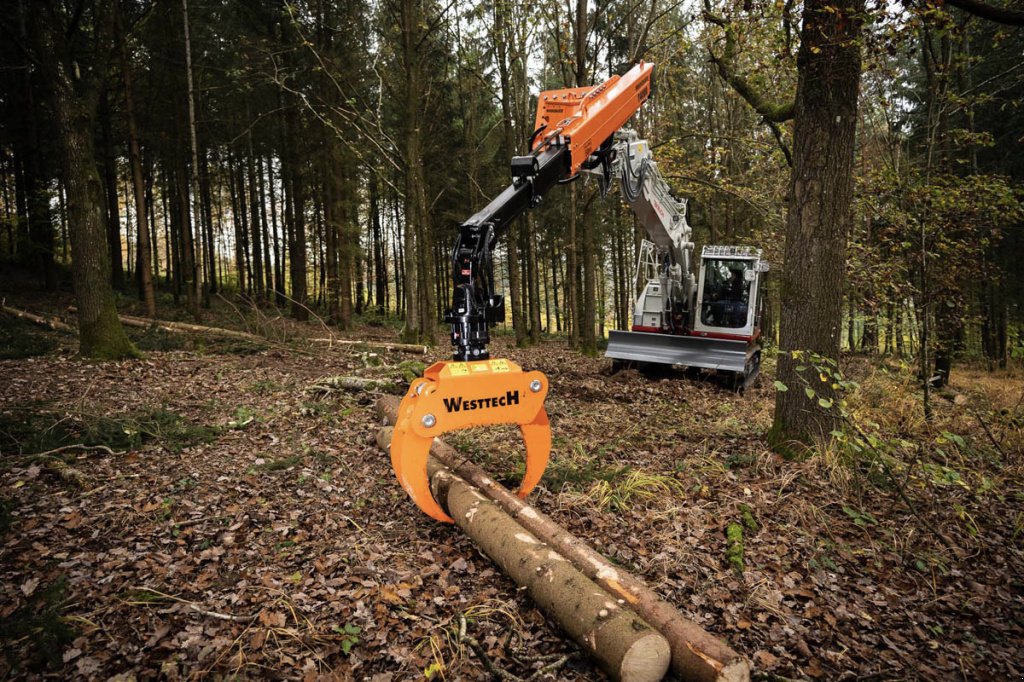 Sonstiges Baggerzubehör des Typs westtech T4000 Telestiel, Neumaschine in Petting (Bild 8)