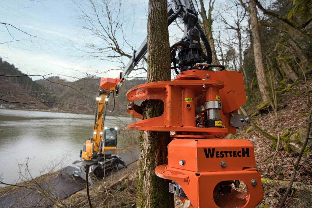 Sonstiges Baggerzubehör des Typs westtech T4000 Telestiel, Neumaschine in Petting (Bild 9)