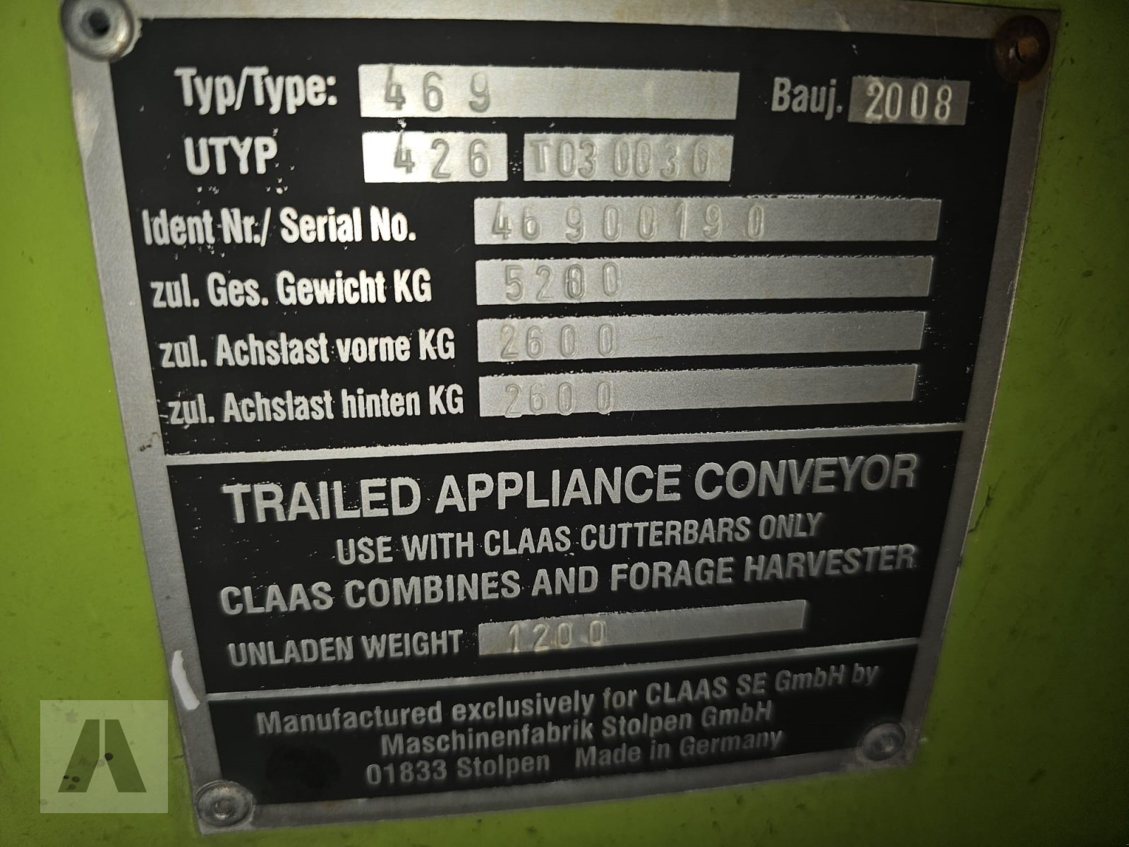 Sonstiges Feldhäckslerzubehör des Typs CLAAS Direct Disc 520, Gebrauchtmaschine in Soyen (Bild 5)