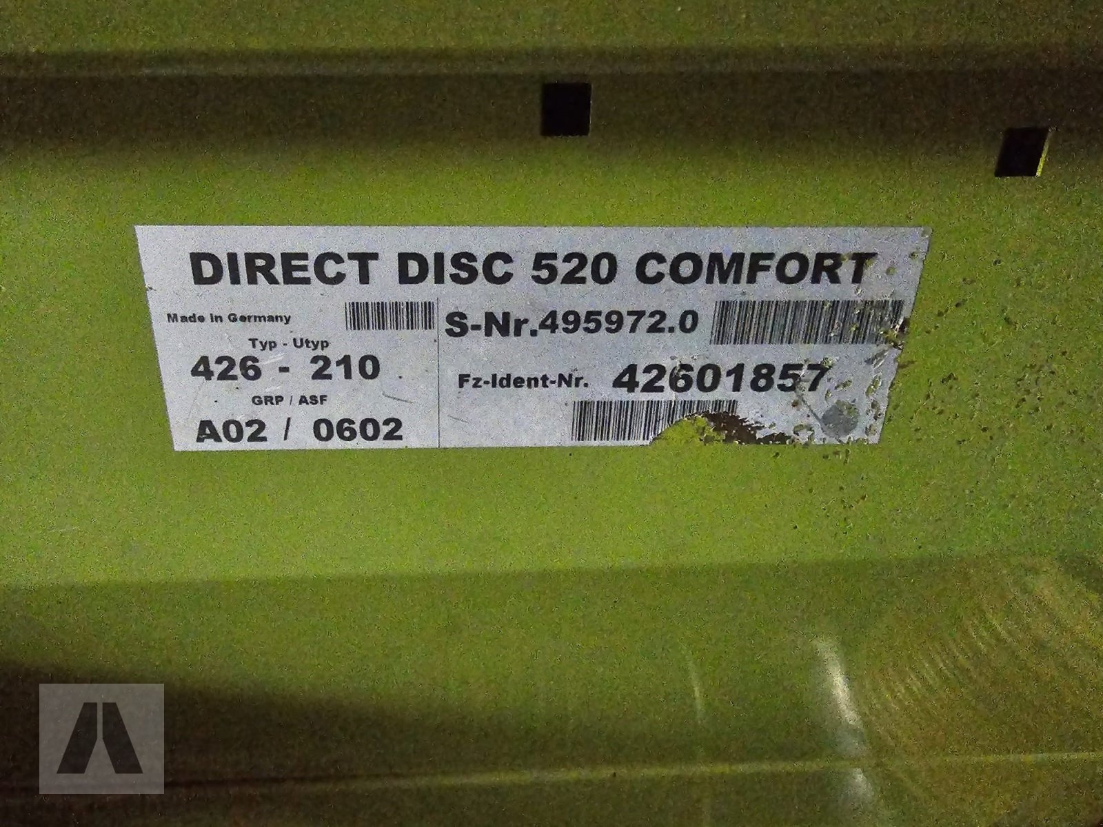 Sonstiges Feldhäckslerzubehör des Typs CLAAS Direct Disc 520, Gebrauchtmaschine in Soyen (Bild 11)