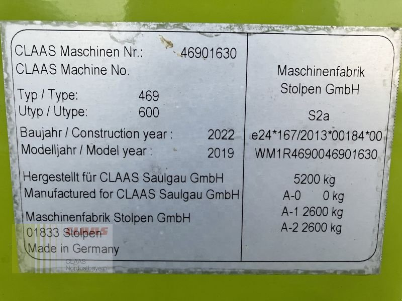 Sonstiges Feldhäckslerzubehör des Typs CLAAS DIRECT DISC 600 + TW, Vorführmaschine in Freystadt (Bild 19)
