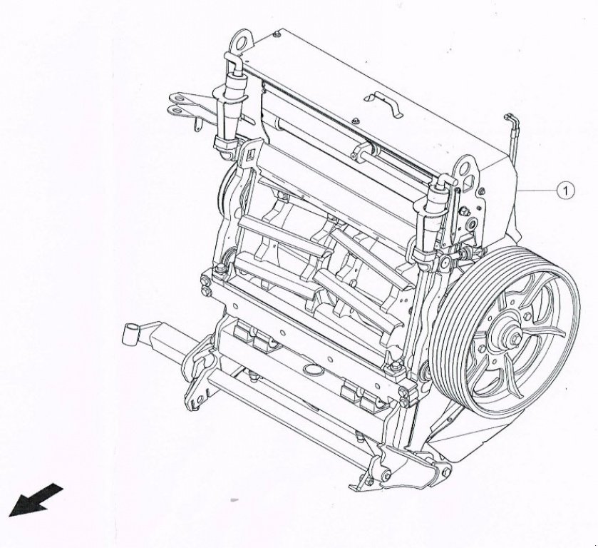 Sonstiges Feldhäckslerzubehör des Typs CLAAS Messertrommelgehäuse, Trommelgehäuse, Gebrauchtmaschine in Schutterzell (Bild 3)