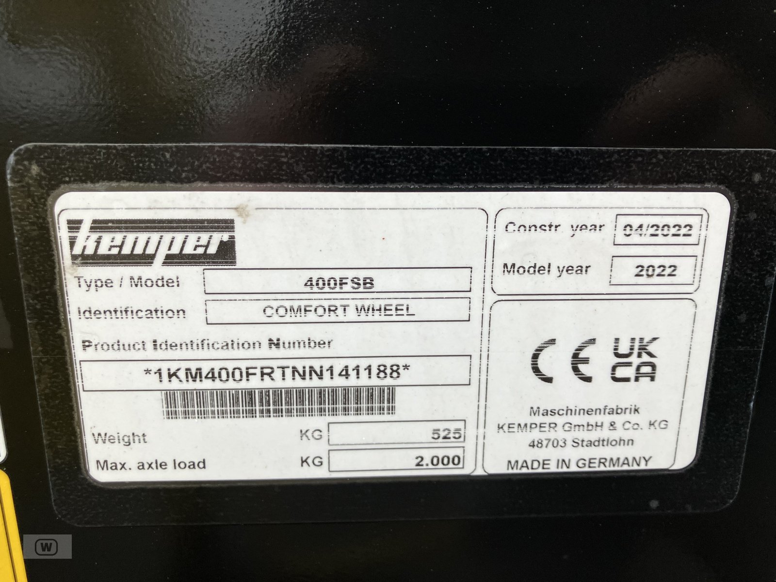 Sonstiges Feldhäckslerzubehör des Typs Kemper Zusatzfahrwerk, Neumaschine in Zell an der Pram (Bild 16)