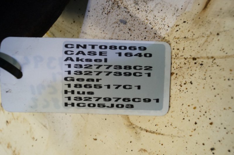 Sonstiges Mähdrescherzubehör typu Case 1640, Gebrauchtmaschine v Hemmet (Obrázek 17)