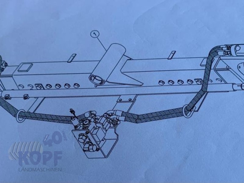 Sonstiges Mähdrescherzubehör des Typs CLAAS Claas Allradachse 80er Bolzen Mudogachse NEU, Neumaschine in Schutterzell (Bild 1)
