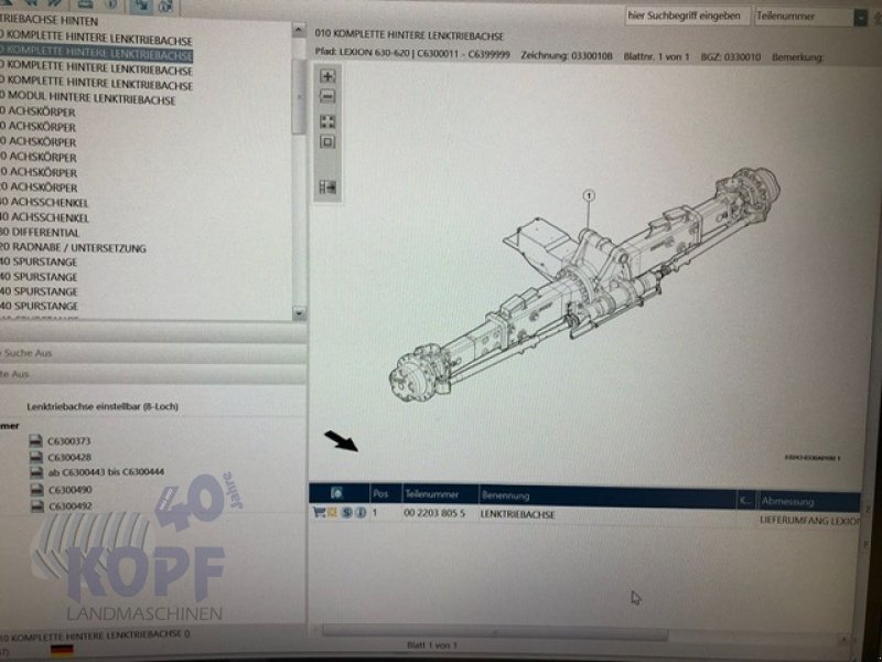 Sonstiges Mähdrescherzubehör typu CLAAS Claas Allradachse, Verstellachse 8-Loch, Gebrauchtmaschine v Schutterzell (Obrázek 11)