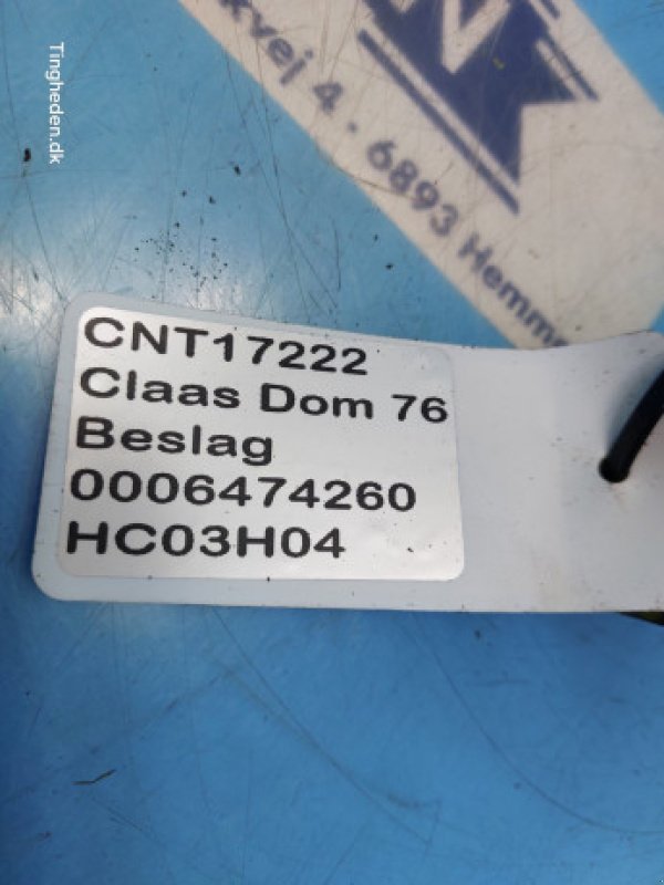 Sonstiges Mähdrescherzubehör typu CLAAS Dominator 76, Gebrauchtmaschine v Hemmet (Obrázek 12)