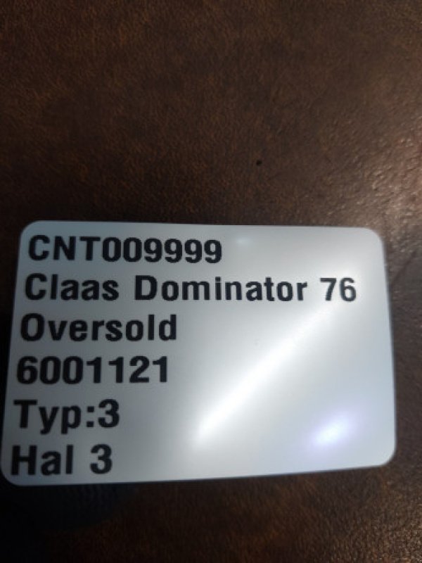 Sonstiges Mähdrescherzubehör des Typs CLAAS Dominator 76, Gebrauchtmaschine in Hemmet (Bild 24)