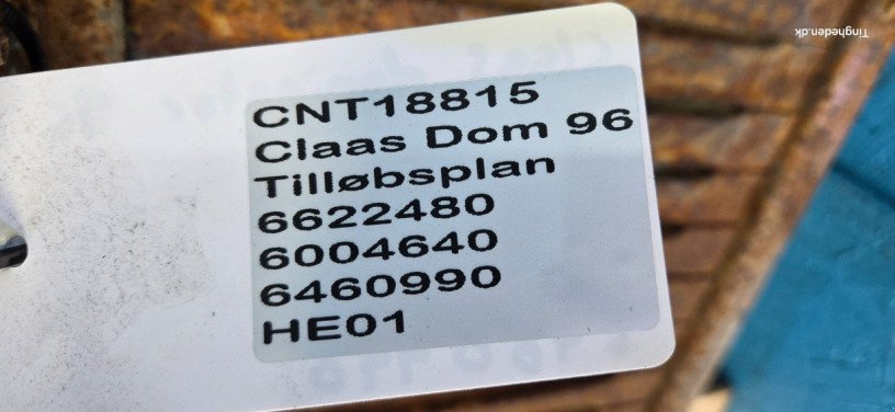 Sonstiges Mähdrescherzubehör typu CLAAS Dominator 96, Gebrauchtmaschine v Hemmet (Obrázek 21)