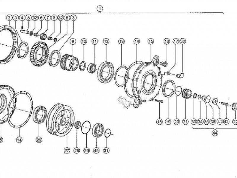 Sonstiges Mähdrescherzubehör des Typs CLAAS Dreschtrommeldrehzahlreduziergetriebe für Lexion, Gebrauchtmaschine in Schutterzell (Bild 1)