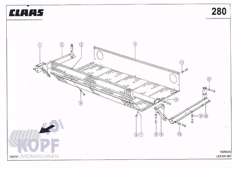 Sonstiges Mähdrescherzubehör des Typs CLAAS Ersatzteile für Claas Lexion 580 / Lexion 600, Gebrauchtmaschine in Schutterzell (Bild 2)