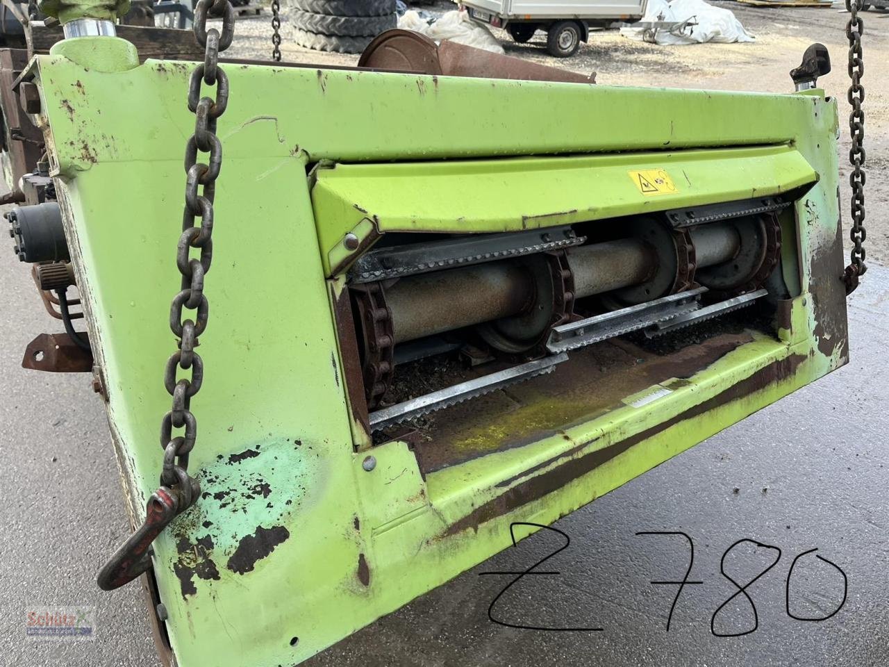 Sonstiges Mähdrescherzubehör typu CLAAS Lexion 750 gebrauchter Einzugschacht, Schrägförderer aus Brandmaschine, Gebrauchtmaschine v Schierling (Obrázek 1)