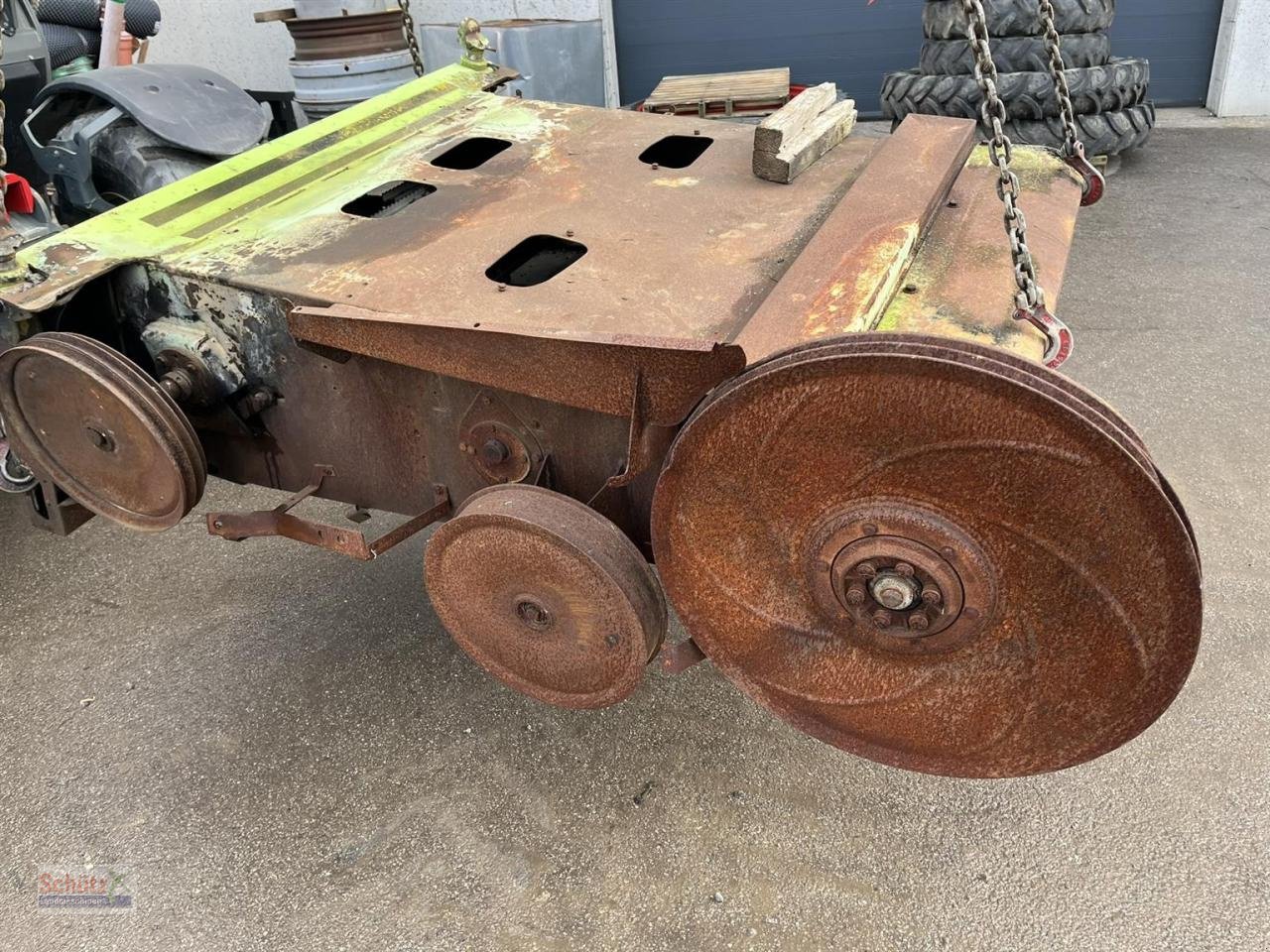 Sonstiges Mähdrescherzubehör typu CLAAS Lexion 750 gebrauchter Einzugschacht, Schrägförderer aus Brandmaschine, Gebrauchtmaschine v Schierling (Obrázek 4)