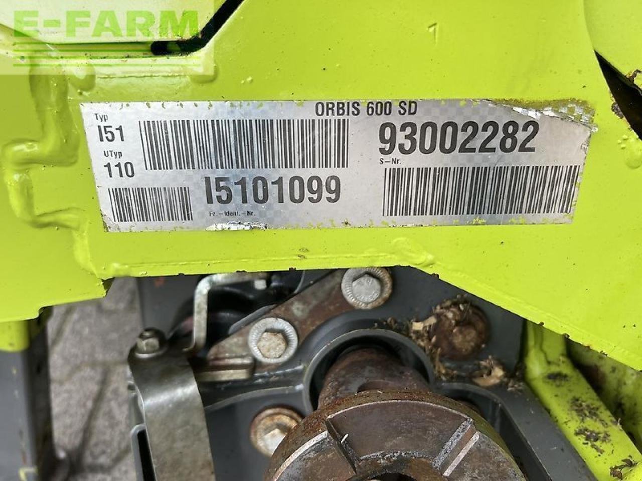 Sonstiges Mähdrescherzubehör van het type CLAAS orbis 600 sd, Gebrauchtmaschine in ag BROEKLAND (Foto 15)