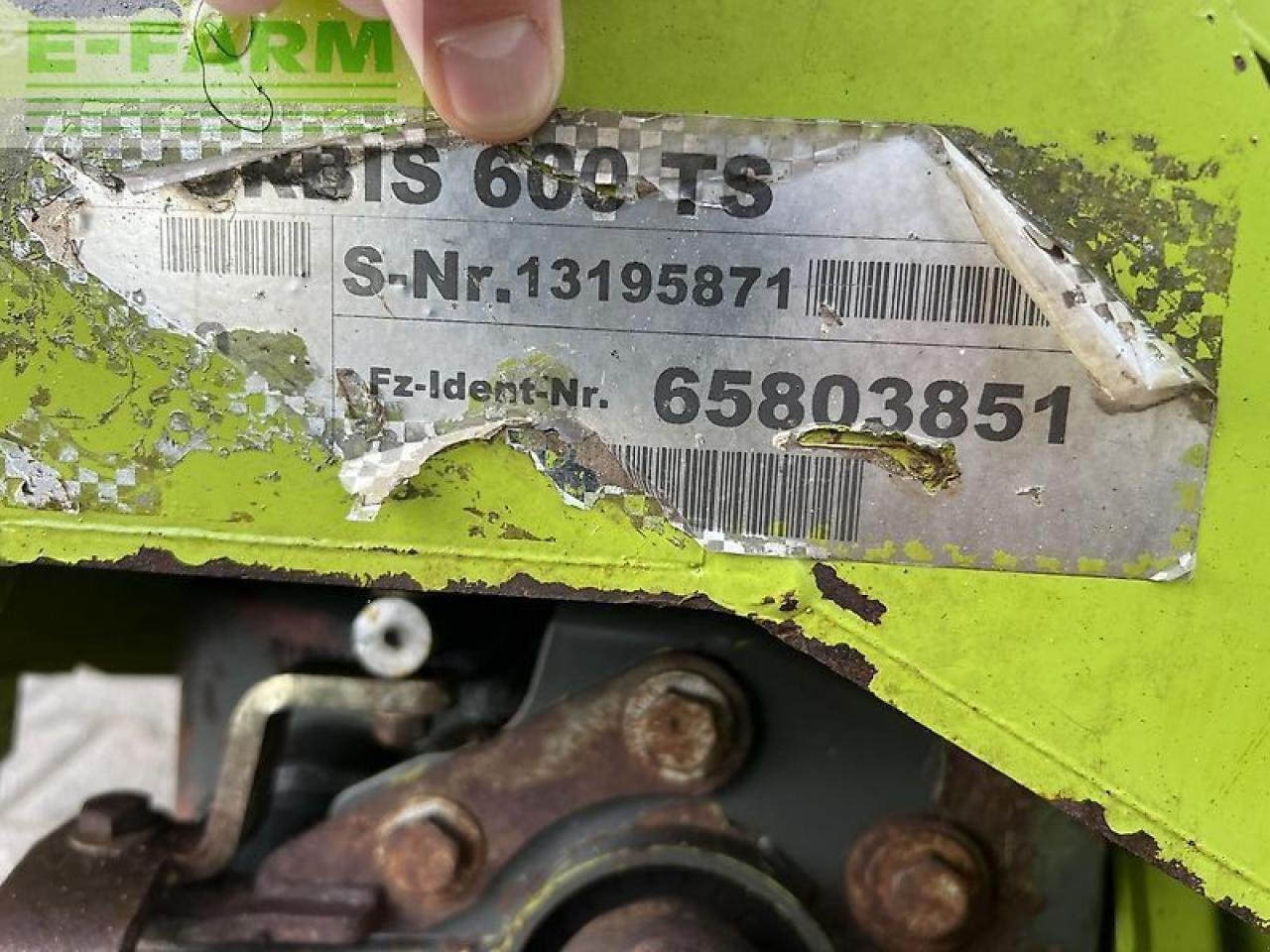 Sonstiges Mähdrescherzubehör van het type CLAAS orbis 600 ts, Gebrauchtmaschine in ag BROEKLAND (Foto 14)