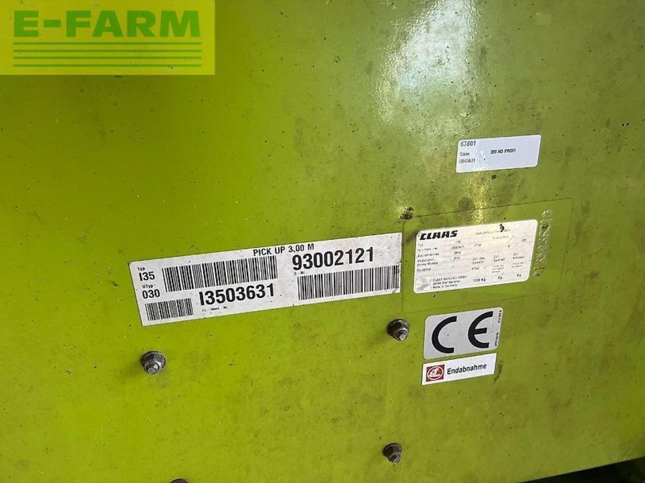 Sonstiges Mähdrescherzubehör des Typs CLAAS pu 300 hd, Gebrauchtmaschine in ag BROEKLAND (Bild 7)