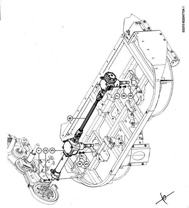 Sonstiges Mähdrescherzubehör tip CLAAS Radialverteiler für Lexion 750-760, Gebrauchtmaschine in Schutterzell (Poză 10)