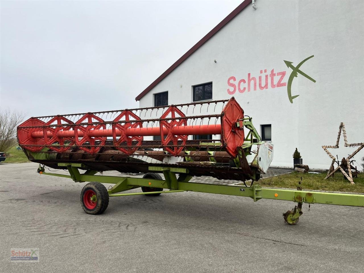 Sonstiges Mähdrescherzubehör typu CLAAS Schneidwerk Claas C660 mit Autocontour, Transportwagen, Gebrauchtmaschine v Schierling (Obrázek 2)