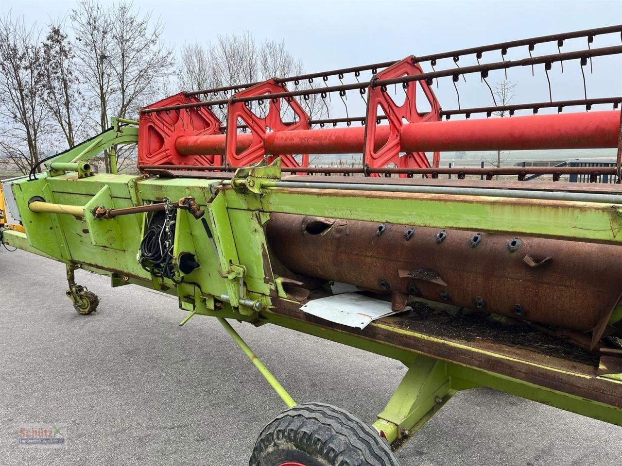 Sonstiges Mähdrescherzubehör typu CLAAS Schneidwerk Claas C660 mit Autocontour, Transportwagen, Gebrauchtmaschine v Schierling (Obrázek 7)