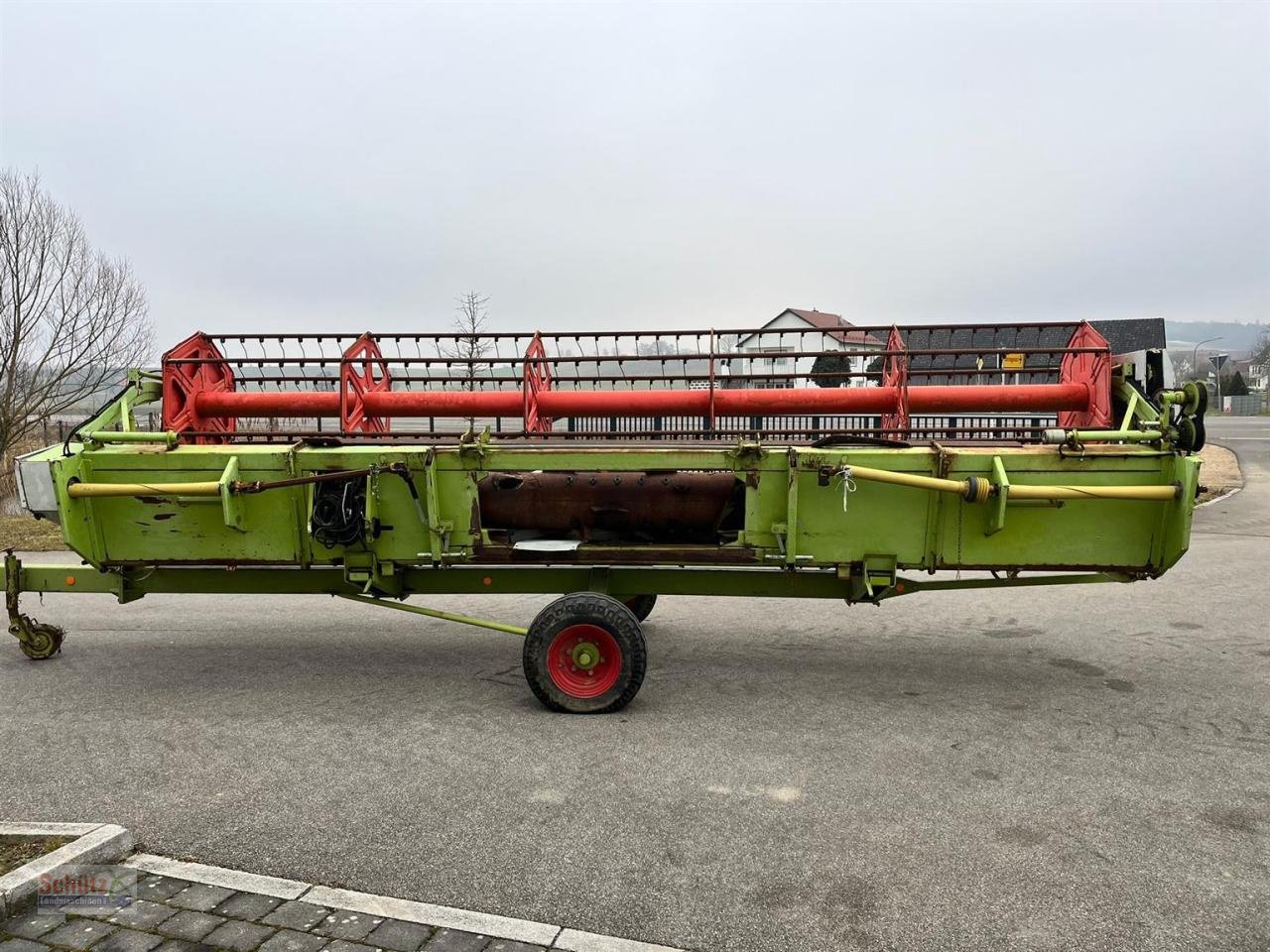 Sonstiges Mähdrescherzubehör typu CLAAS Schneidwerk Claas C660 mit Autocontour, Transportwagen, Gebrauchtmaschine v Schierling (Obrázek 8)