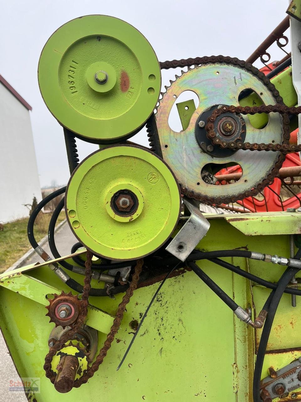 Sonstiges Mähdrescherzubehör typu CLAAS Schneidwerk Claas C660 mit Autocontour, Transportwagen, Gebrauchtmaschine v Schierling (Obrázek 12)